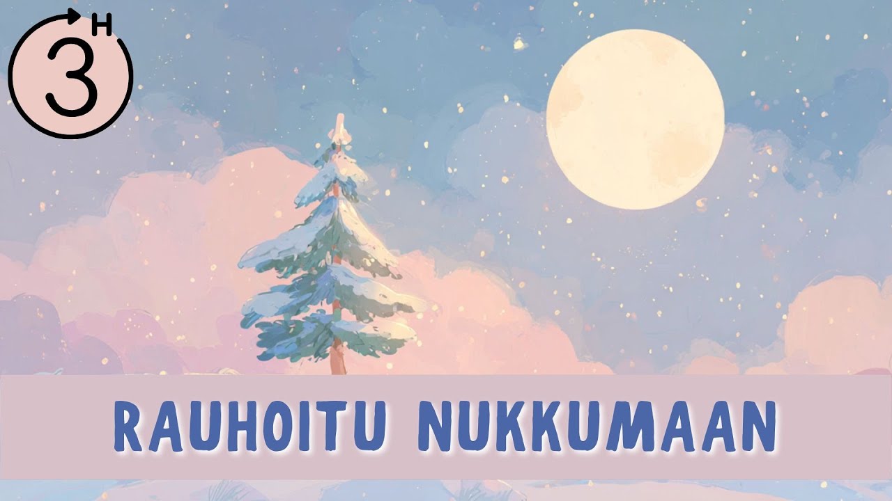 Rauhallinen Pianomusiikki 🎹 3 tuntia 🌙 | Nukkumiseen & Rentoutumiseen
