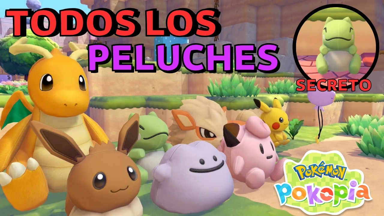 CONSEGUIR TODOS los PELUCHES y VIAJAR a ISLAS ENSUEÑO en Pokemon Pokopia | CobayasGamer