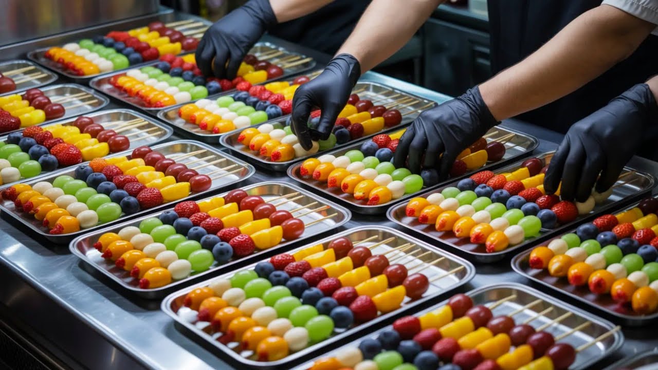 How to Make REAL Korean Street Food Tanghulu (The Candy That's EVERYWHERE in Seoul)