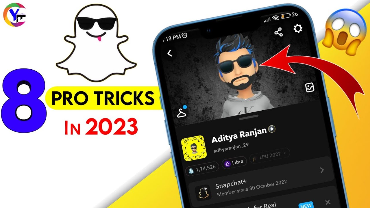 Top 8 Secret 👻Snapchat Tips & Tricks that you should know in 2026 !! In Hindi ! Snapchat Tricks