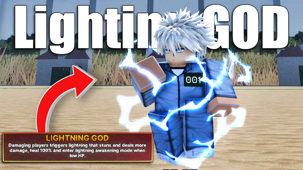 Получение 0,1% силы Lighting GOD в игре Roblox Ink