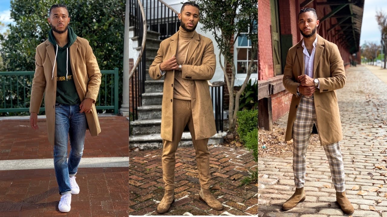 HOW TO STYLE A CAMEL COAT | Men’s Fashion Fall Outfit Ideas