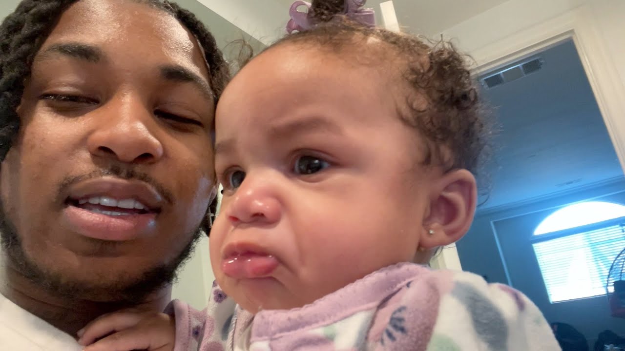 MY FIRST DAY WITH MY NEW BABY!! (SHE KEEPS CRYING)