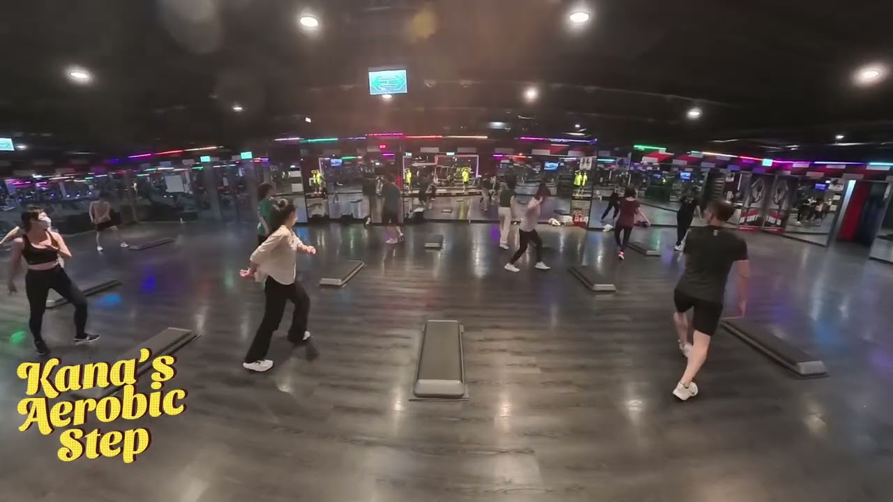 2026-01-10（六）WG永康店 階梯有氧 Kana’s Aerobic Step #insta360x5 