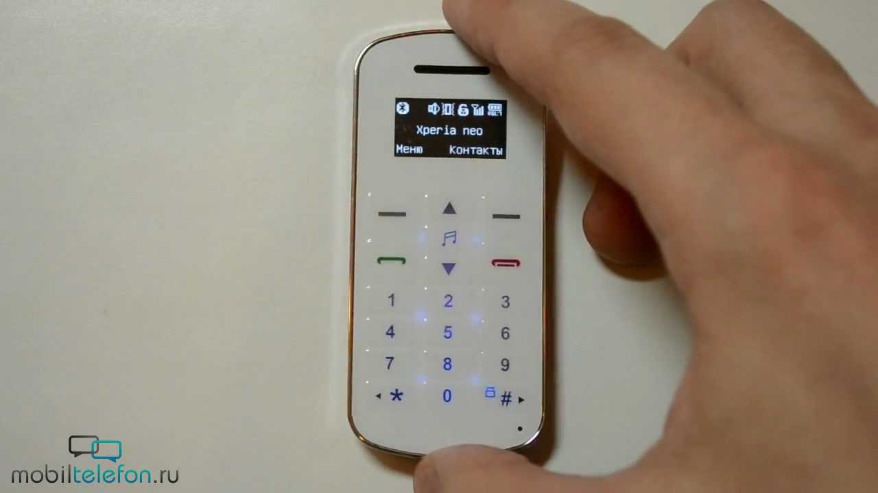 Обзор BB-mobile micrON минифон (review)