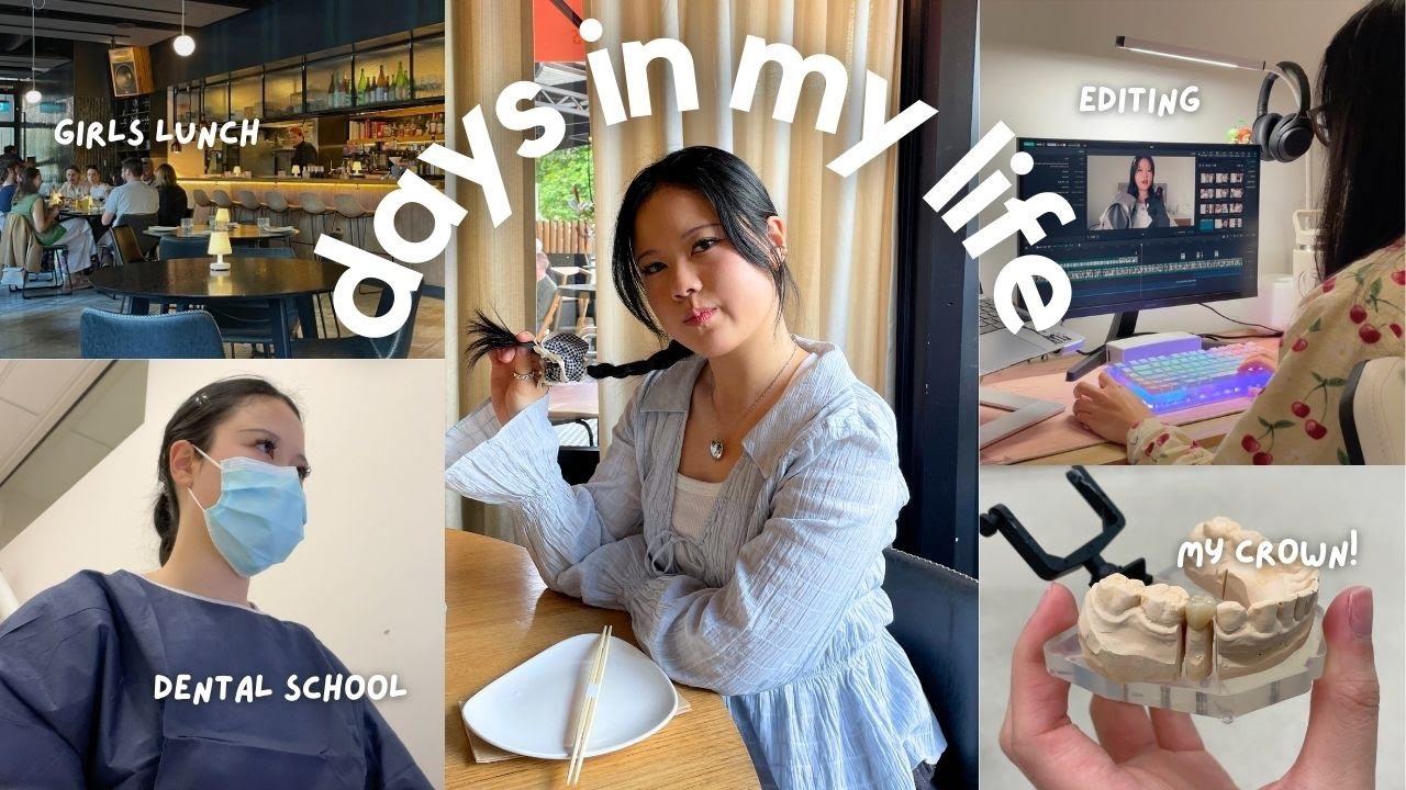 Days in My Life VLOG☁️ (dental school, life updates, girls lunch, patient clinics)