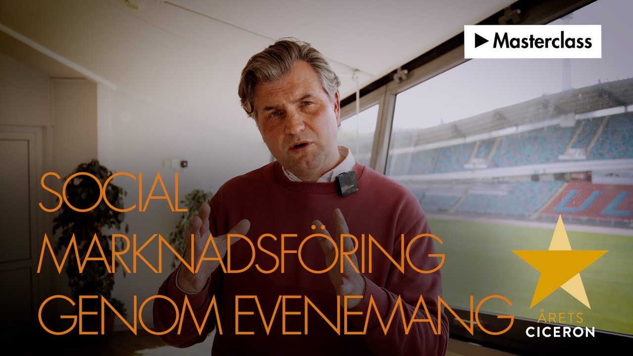 Social marknadsf&ouml;ring genom evenemang. Masterclass