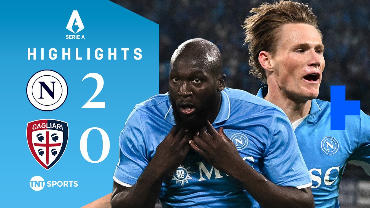 McTominay & Lukaku Seal Scudetto Glory! 🏆 | Napoli 2-0 Cagliari | Serie A Highlights