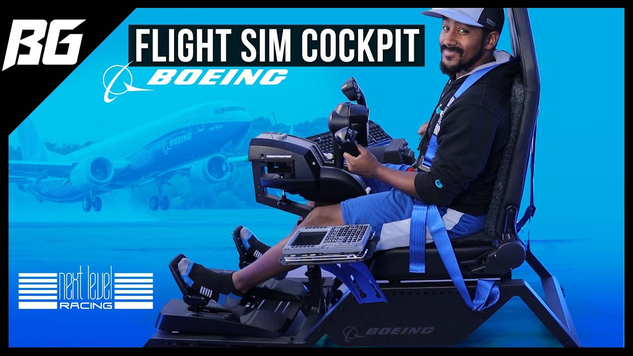 My Flight Simulator Cockpit Setup by Next Level Racing