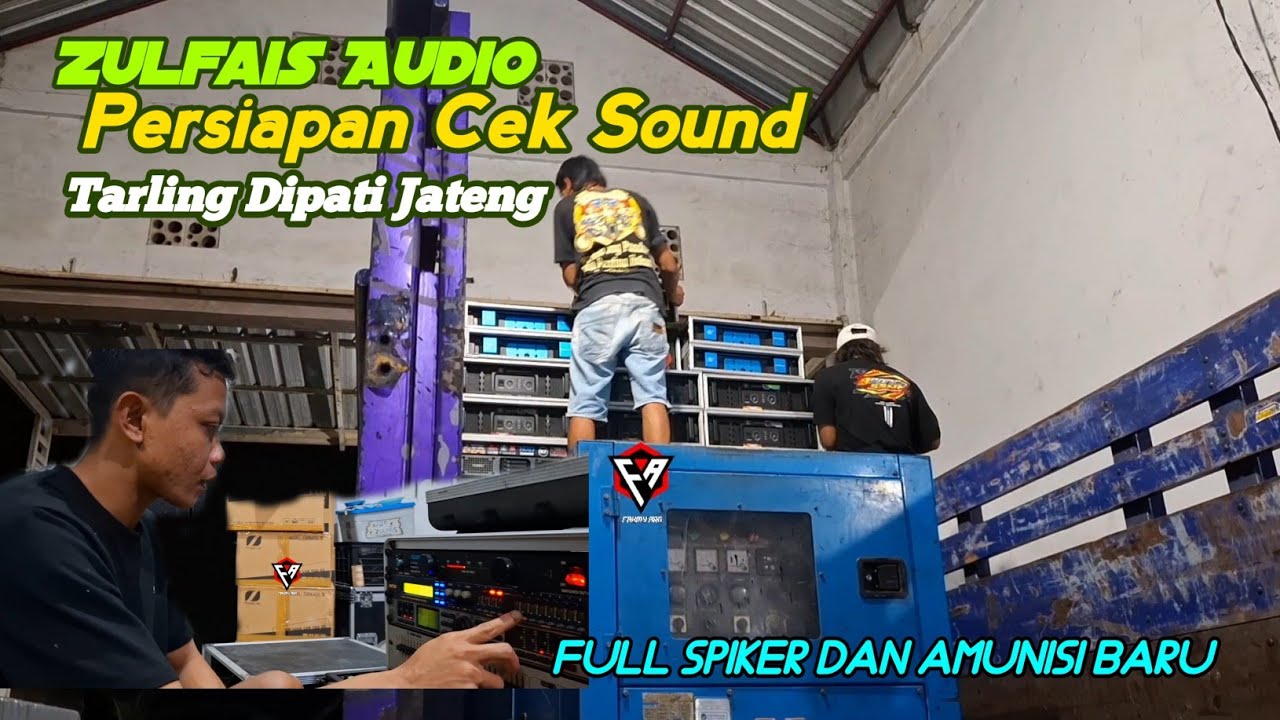 Loding Cek Sound Zulfais Audio Persiapan Takbir Dipati Jateng