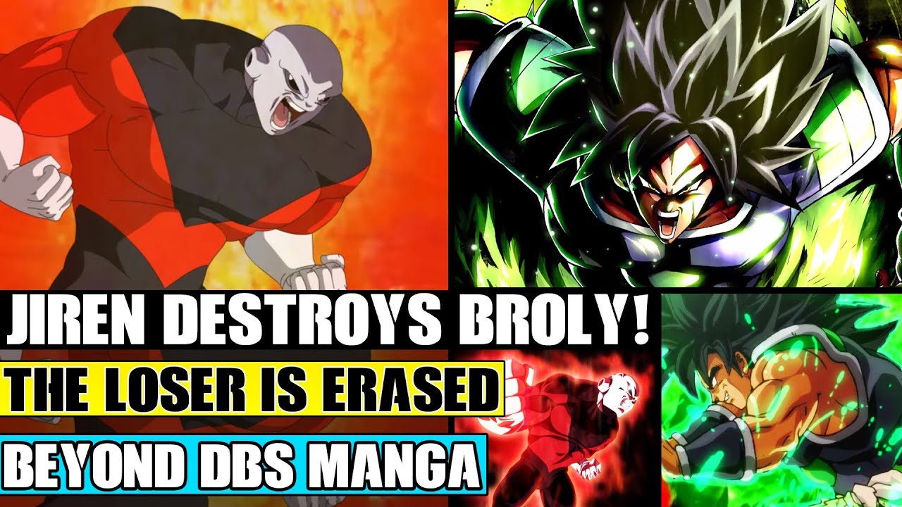 Beyond Dragon Ball Super: Broly Vs Jiren Begins! Jiren Destroys Broly With Internal Damage!