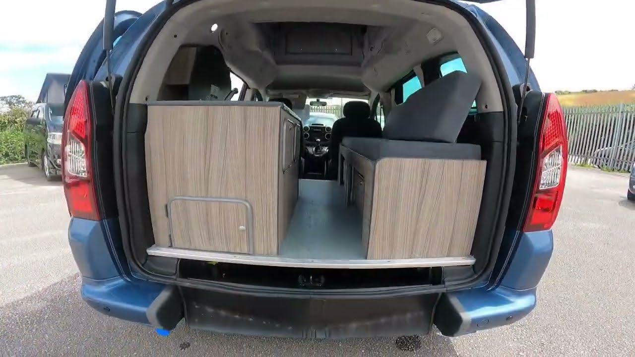2017 Peugeot Partner New Micro Camper Conversion. RivieraMotors.co.uk