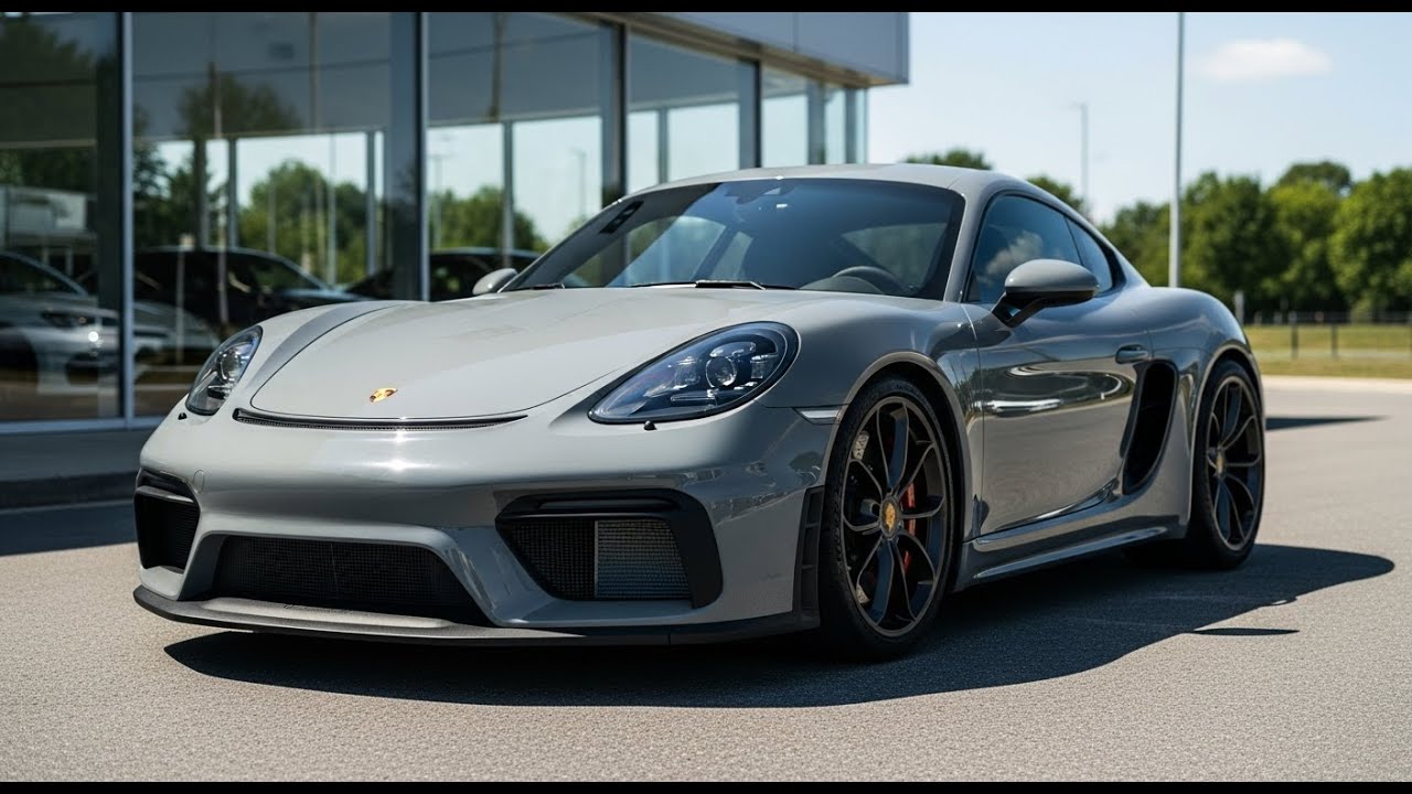 2026 Porsche 718 GT4 RS Weissach: The Purest Expression of Track-Born Performance!