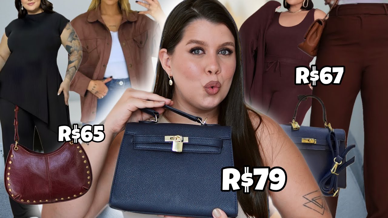 Comprinhas na SHOPEE / Conjuntos, Bolsa, Cal&ccedil;a com Strass e maissss 