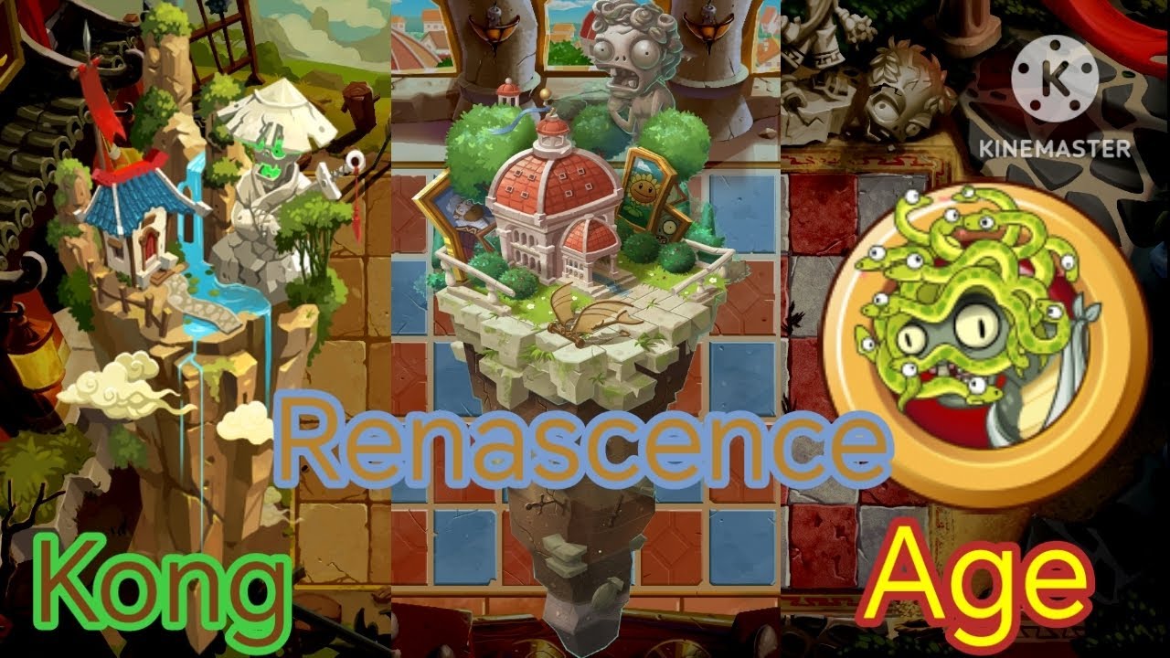 PvZ 2 Ultimate Battle Mashup (Kongfu World, Renaissance Ages, Zombosseum) 