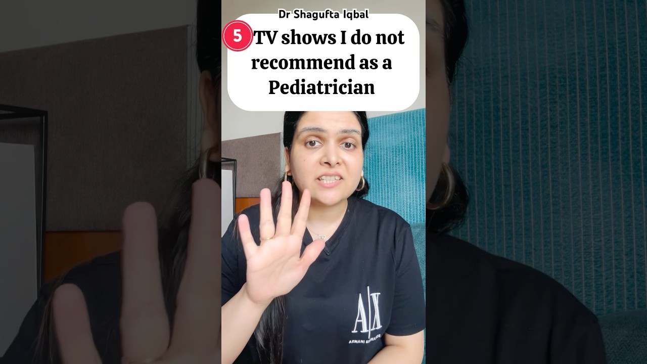 5 Kids&rsquo; Shows I Don&rsquo;t Recommend | Paediatrician&rsquo;s Honest Opinion #shorts #ytshorts #kidsshow