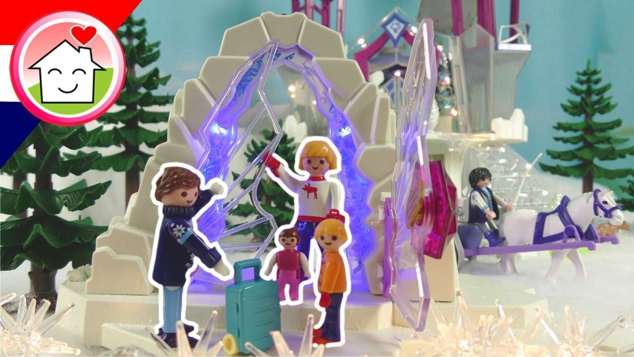 Playmobil filmpje Nederlands In het Winterwonderland - Familie Huizer