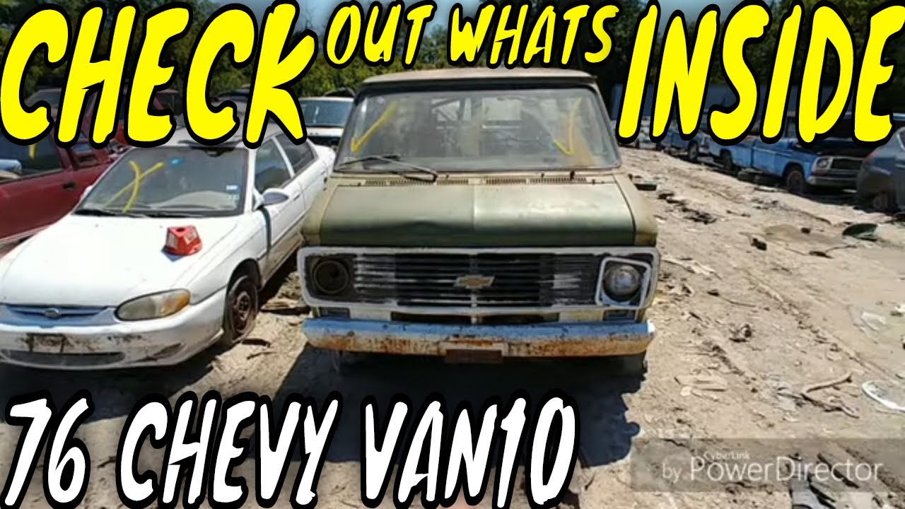 1976 Chevy Van 10 Junkyard Find