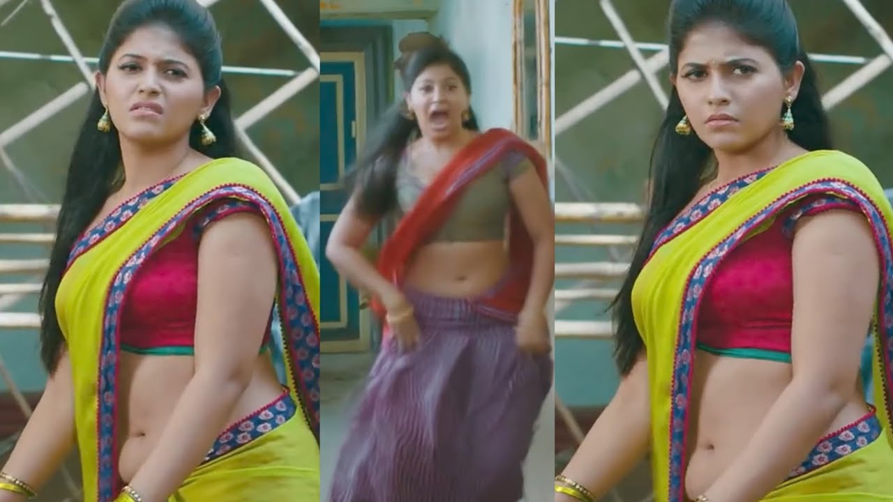 Anjali | madhagajaraja | Part 1 #heroine #anjali #navel #madhagajaraja #south
