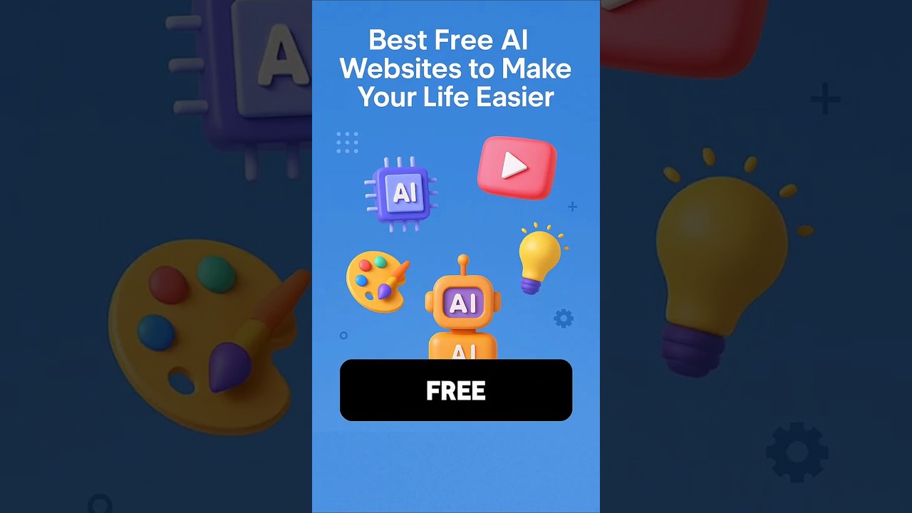 Top 10 Free AI Websites That Will Instantly Make Your Life Easier! ✨