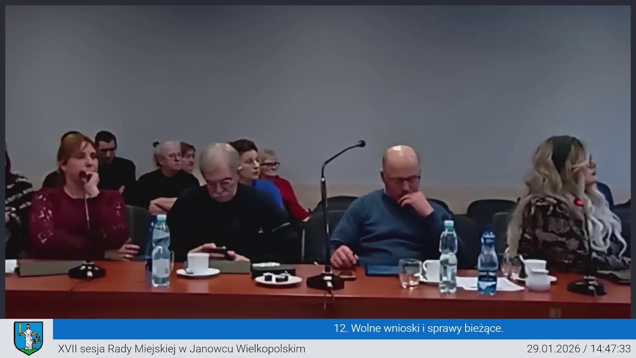 XVII Sesja Rady Miejskiej w Janowcu Wielkopolskim