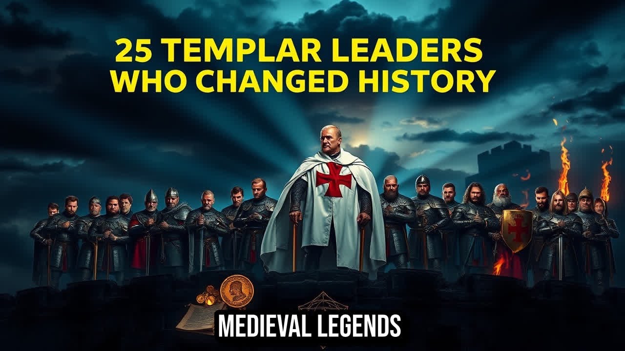 25 NOTABLE Leaders of the Knights Templar and Their Contributions | ESSENTIAL Insights into Medieval