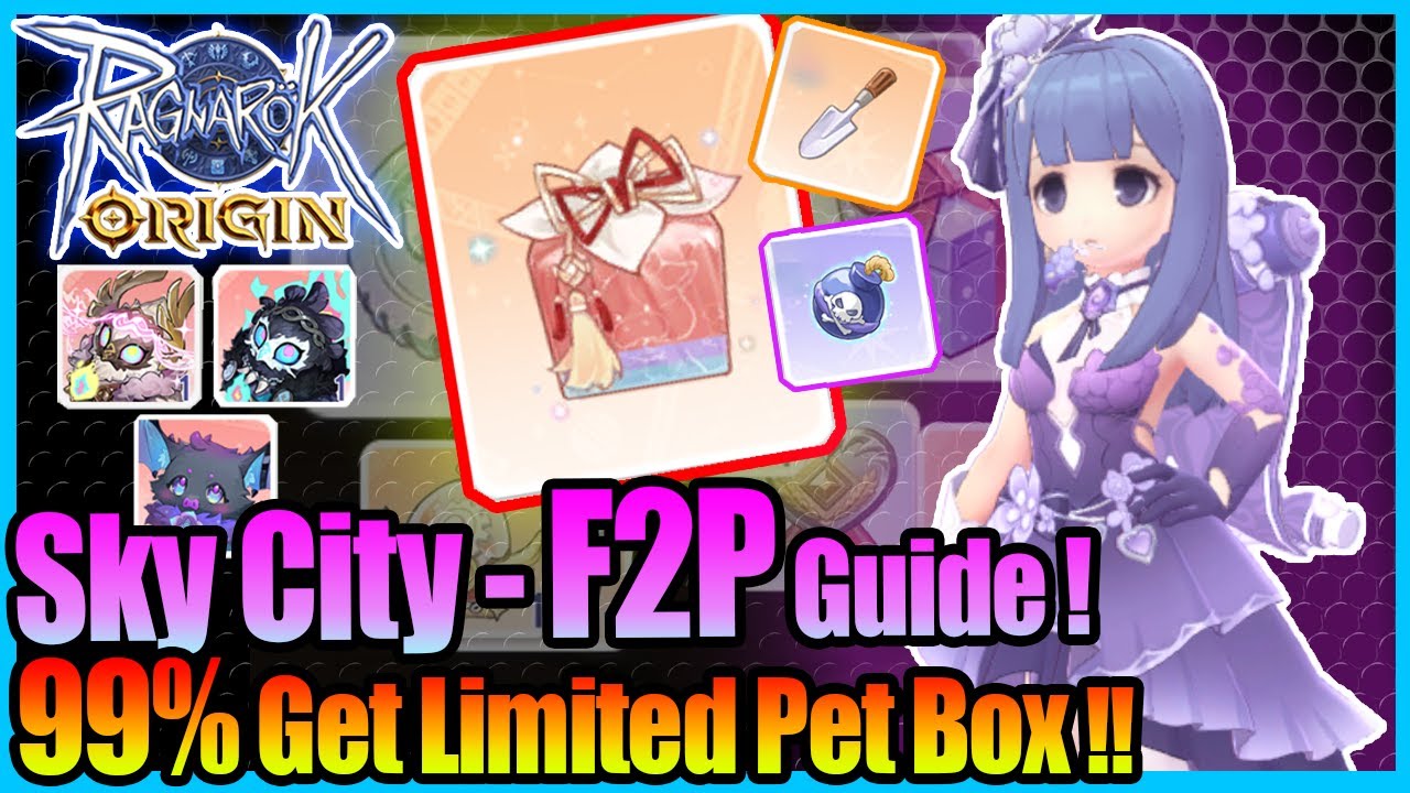 Руководство по бесплатной игре Sky City Gacha !! Как получить бесплатного ограниченного питомца !...