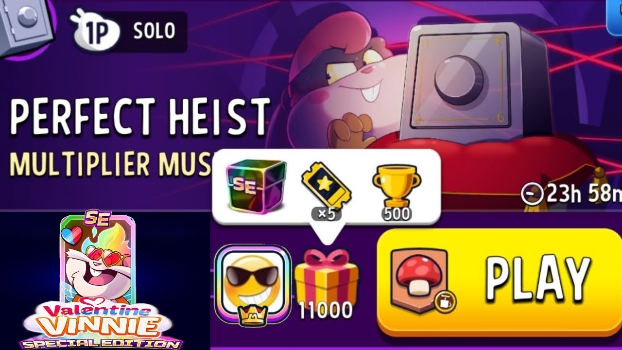 Solo Challenge Multiplier Mushroom + Blow'Em Up | SE Valentine Vinnie | Match Masters