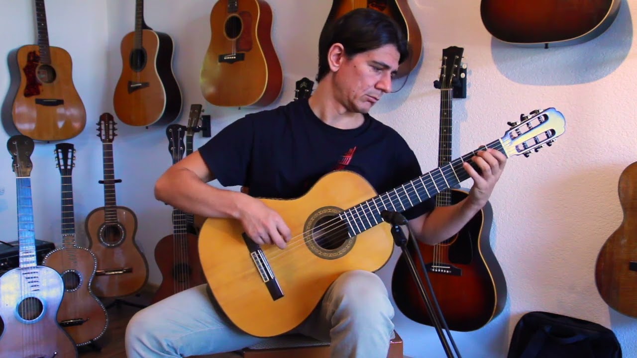 Pavlos Gypas 1986 - unique approach to improving sound quality - classical guitar