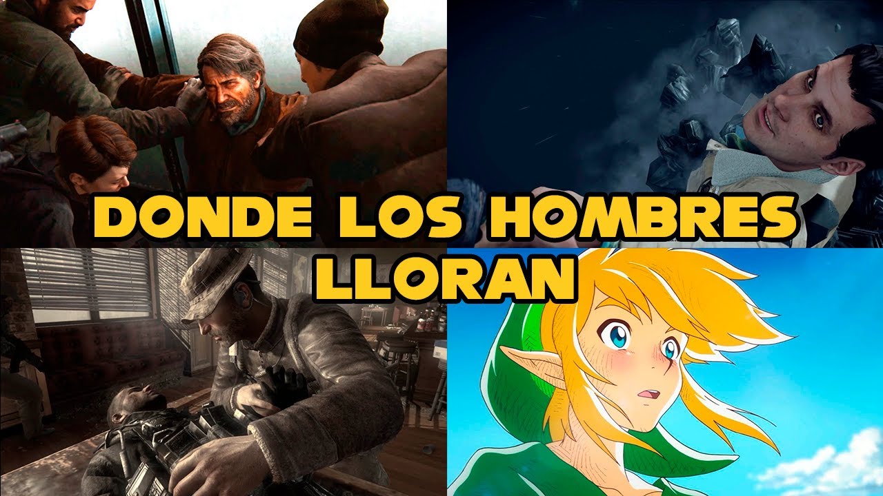 7 MOMENTOS en los VIDEOJUEGOS DONDE UN HOMBRE LLORA