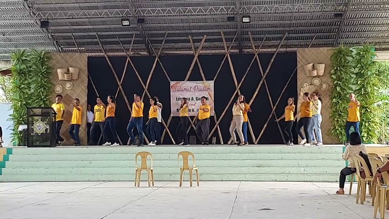 ADMIN. DEPT. PREZ. @ RUDY-LETTY'S PAALAM!