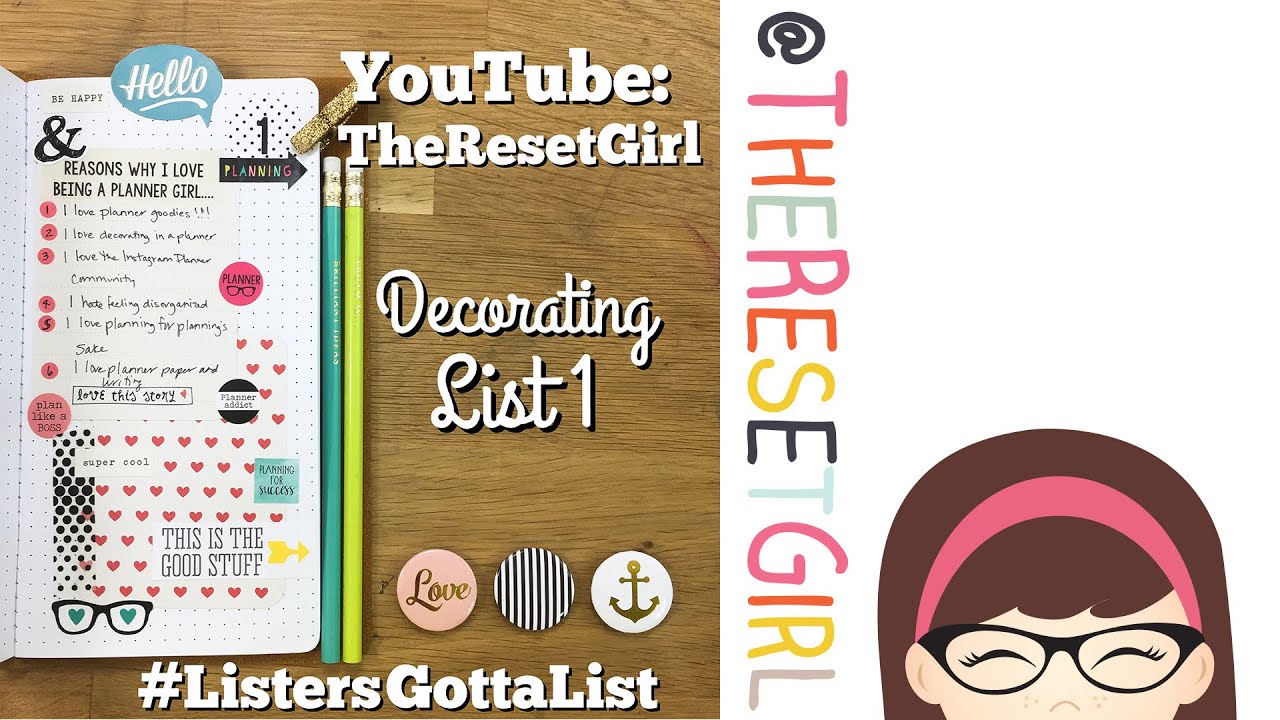 #ListersGottaList April Challenge – Decorating List 1