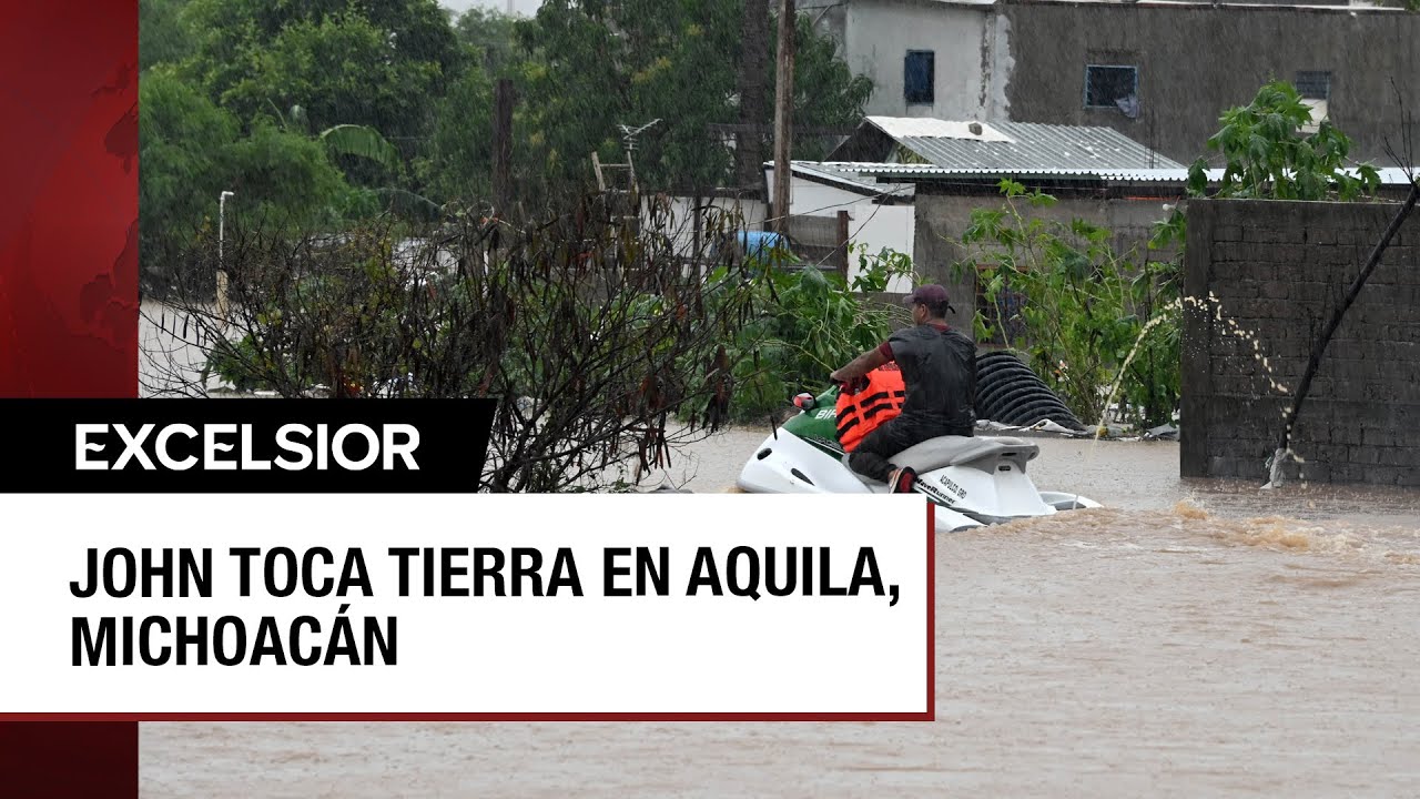 Tormenta tropical John deja devastación por su paso en México