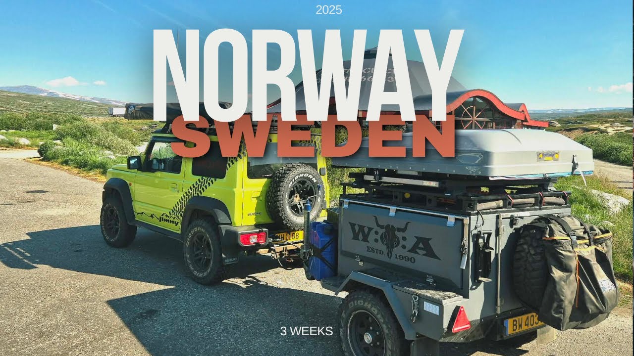 Norway Tour 2025  Jimny GJ + Metalian Trailer