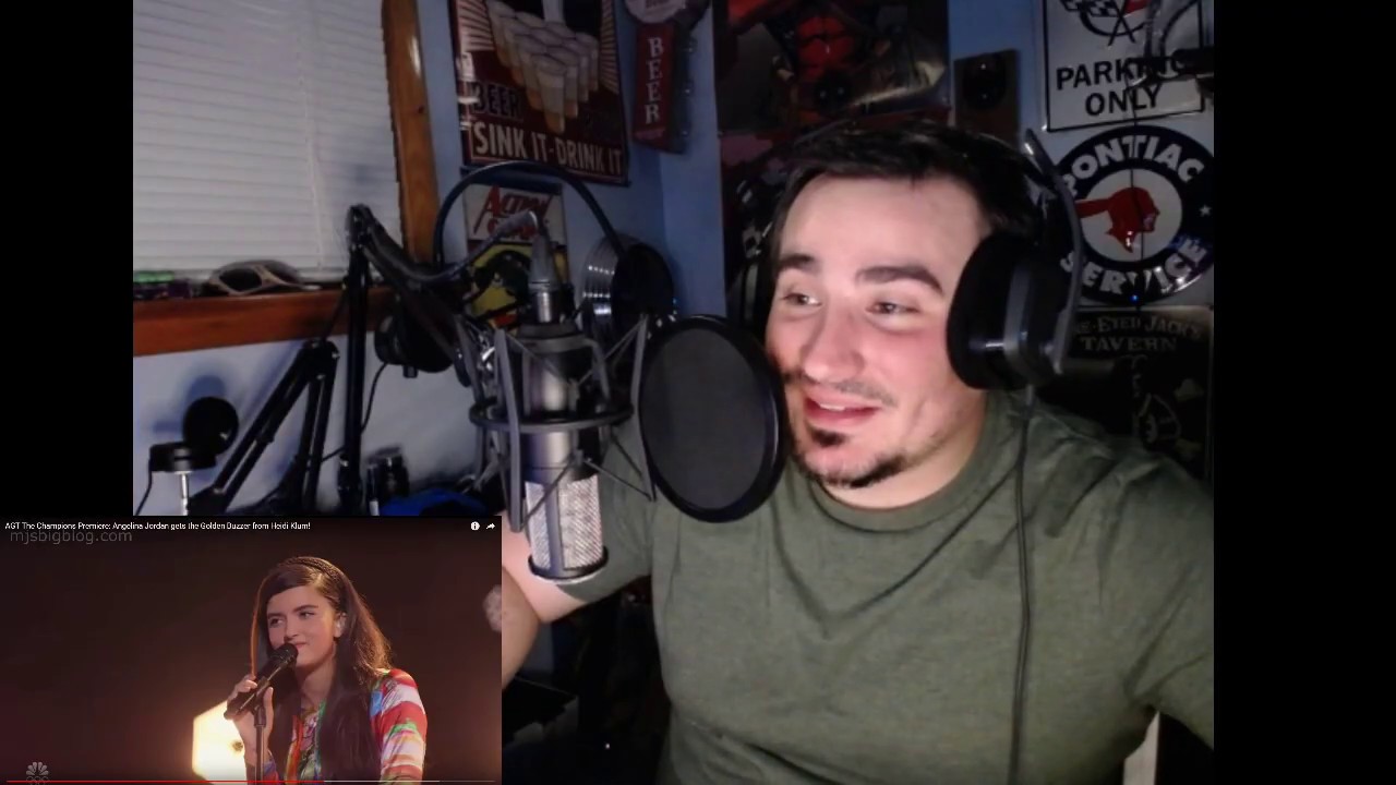 Angelina Jordan AGT GOLD BUZZER REACTION