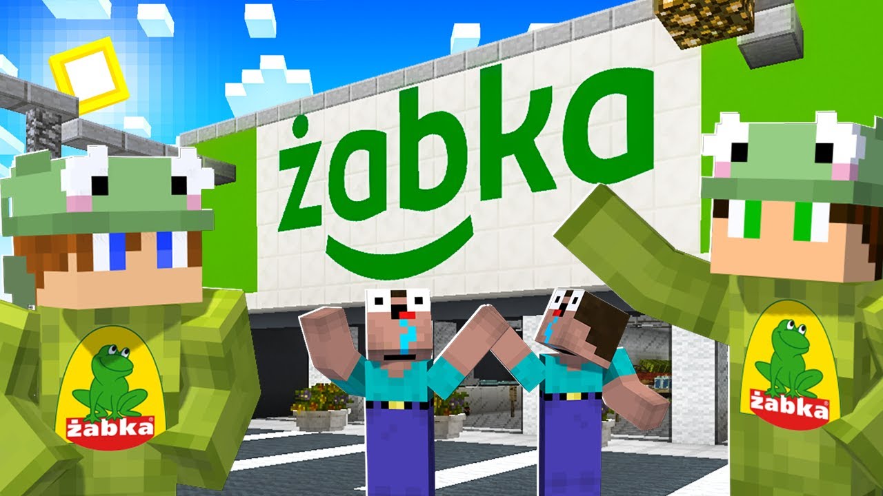 ZACZĘLIŚMY PRACĘ w ŻABCE z Alkiem w Minecraft! NAJLEPSZY SKLEP!