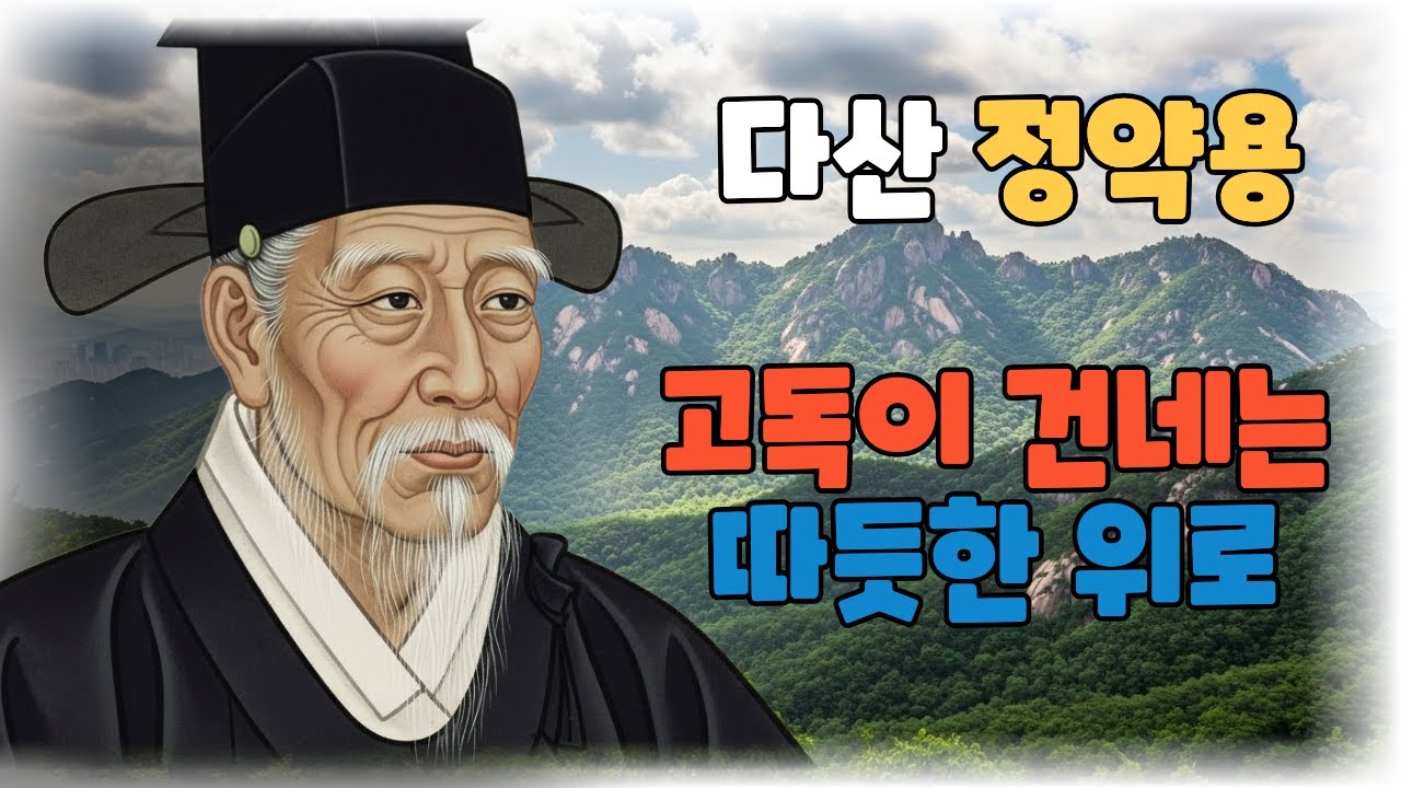 다산 정약용 -18년의 고독이 건네는 따듯한 위로-