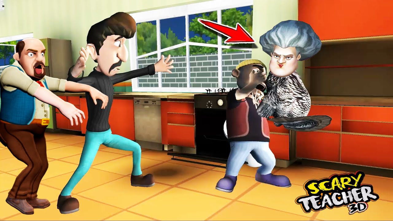 HIRSIZ PARTİSİNİ TROLLEDİK. HİNDİ SALDIRISI 🤣 Scary Robber Home Clash En Yeni Bölümler