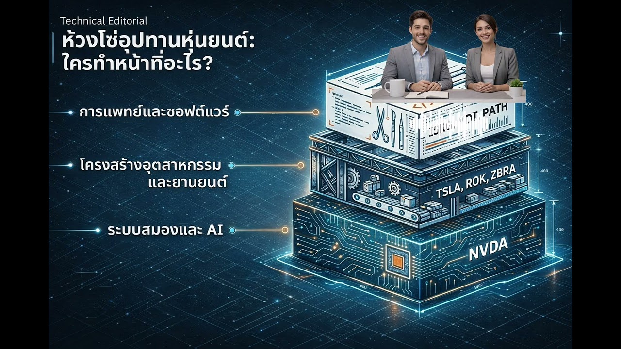 เจาลึก การลงทุน ในระบบนิเวศหุ่นยนต์