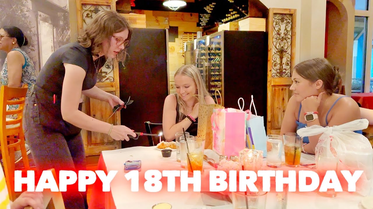 SHE'S OFFICIALLY 18!!!! | Family 5 Vlogs