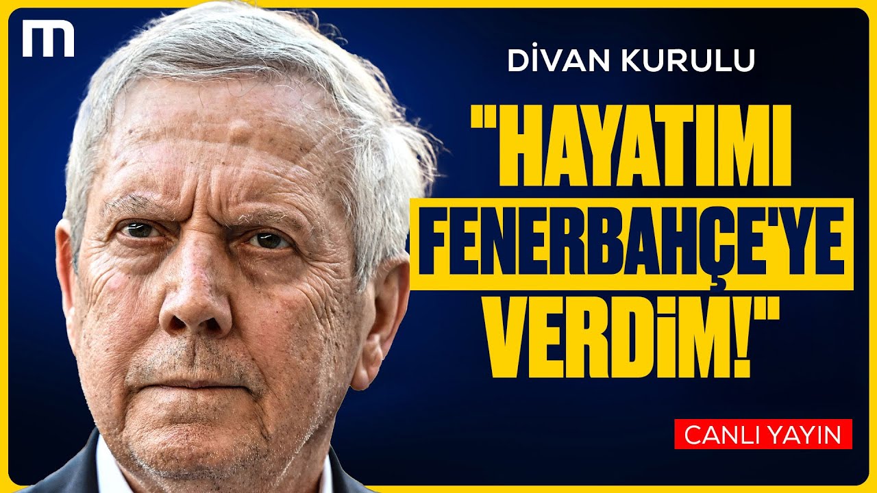Fenerbah&ccedil;e Eski Başkanı Aziz Yıldırım Divan Kurulu Toplantısı | Canlı Yayın