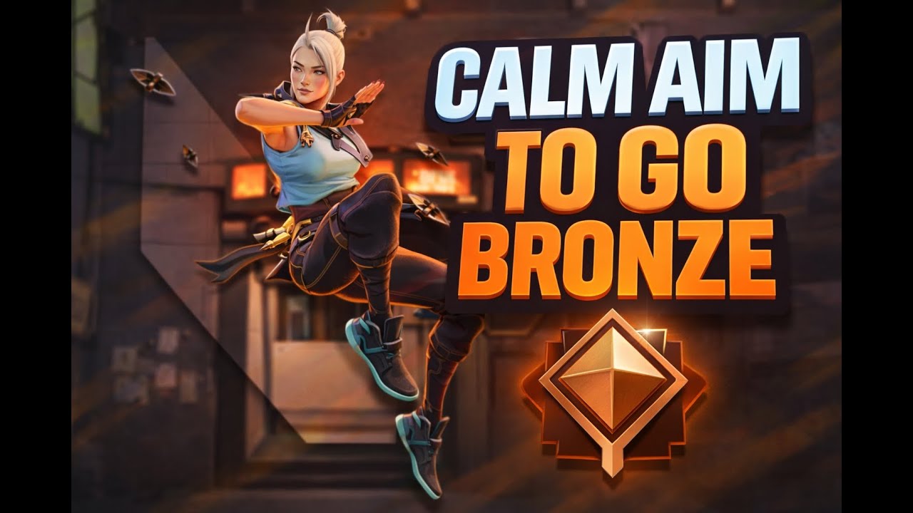 Only Headshot in Valorant[Calm Aim]going For Bronz Again....