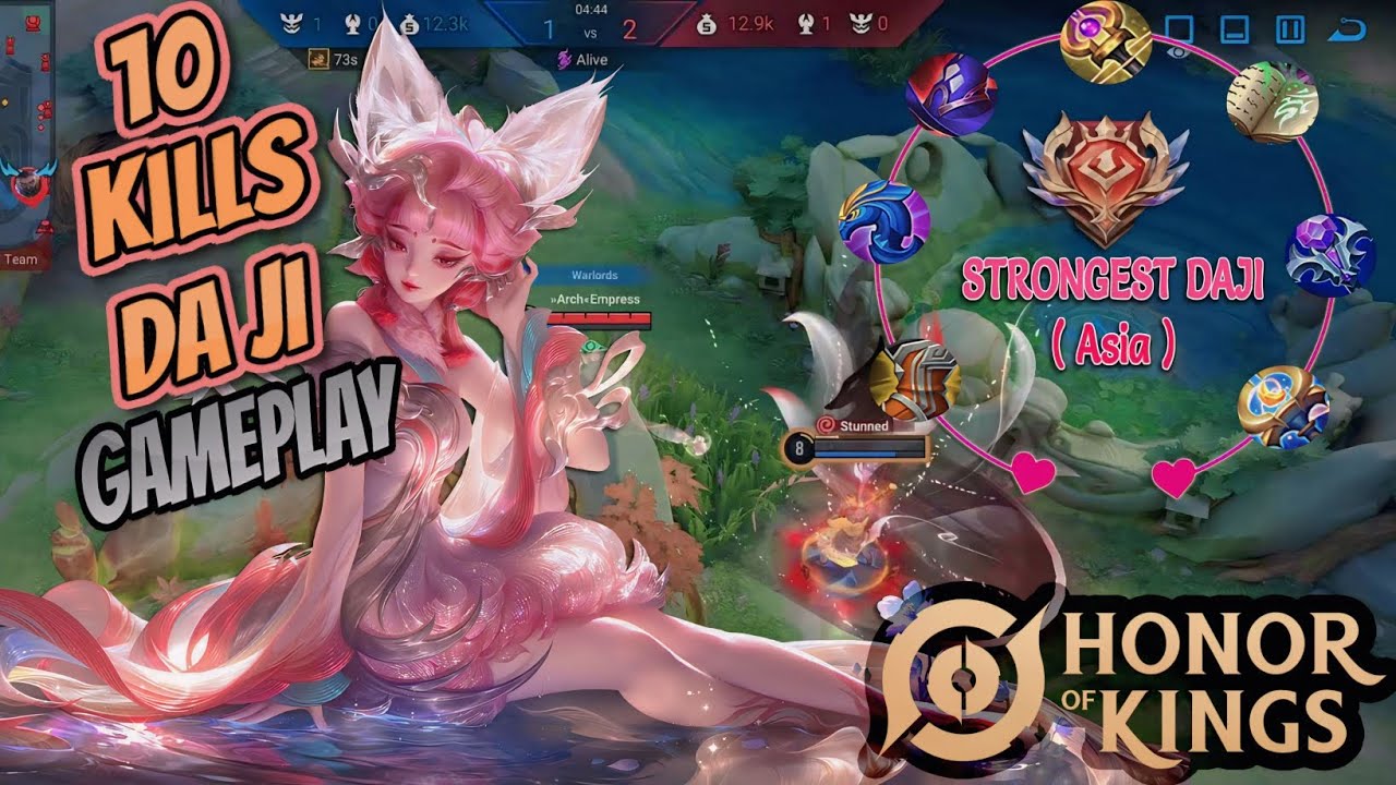Honor of Kings - GamePlay Daji Strongest Asia Full Match