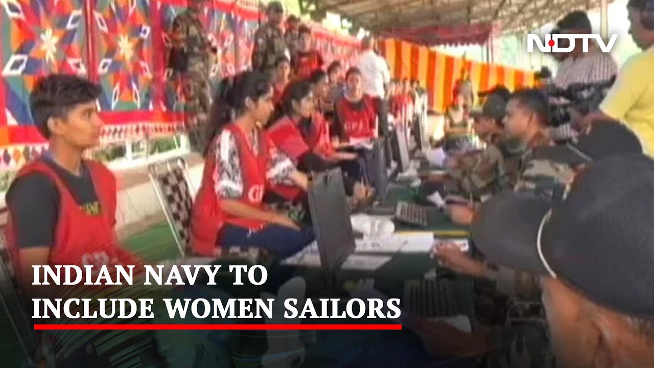 In A First, Indian Navy Inducts 341 Women Sailors Under Agniveer Scheme