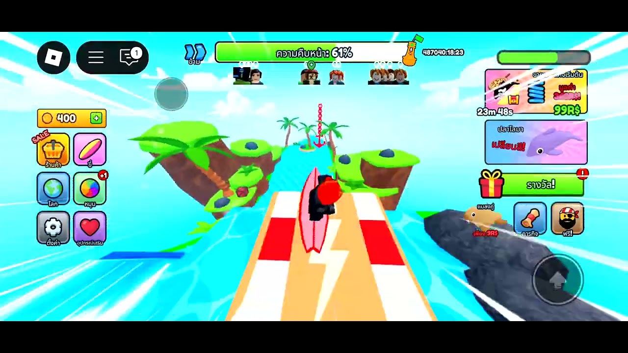 เล่น roblox  ep.5  (100 ด่าน)