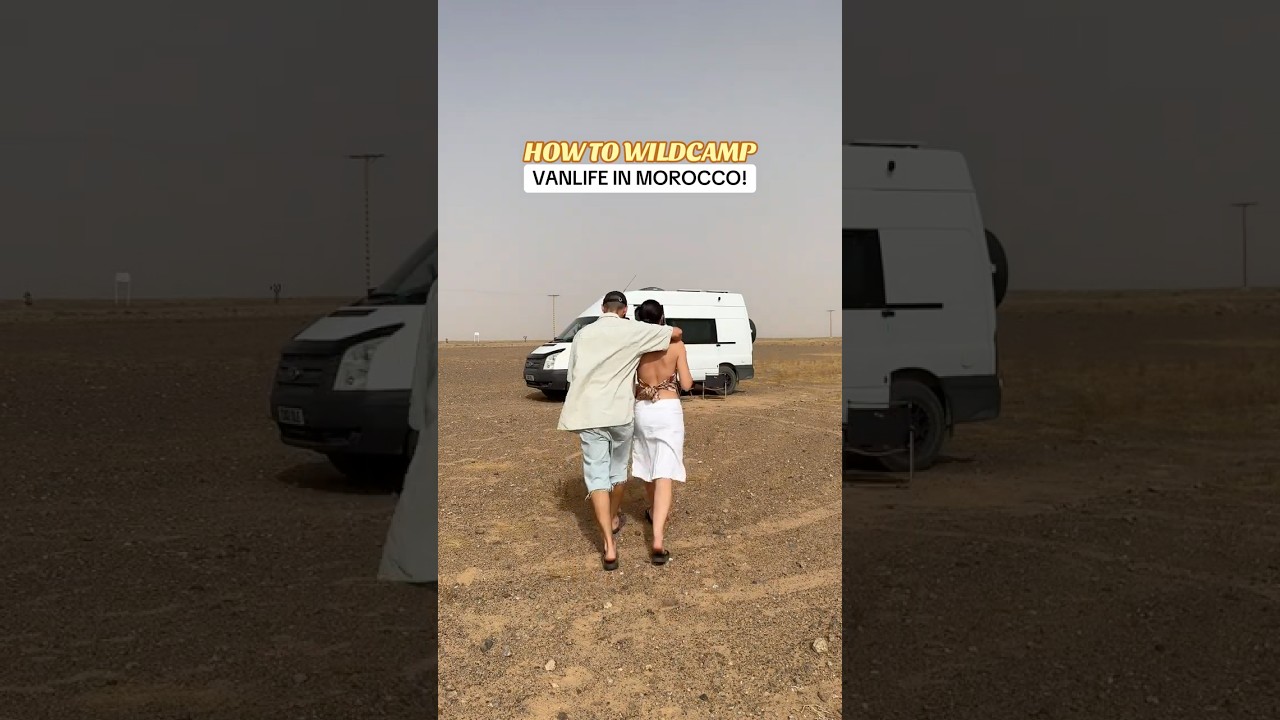 How to WILDCAMP in Morocco?! #vanlife #offgrid