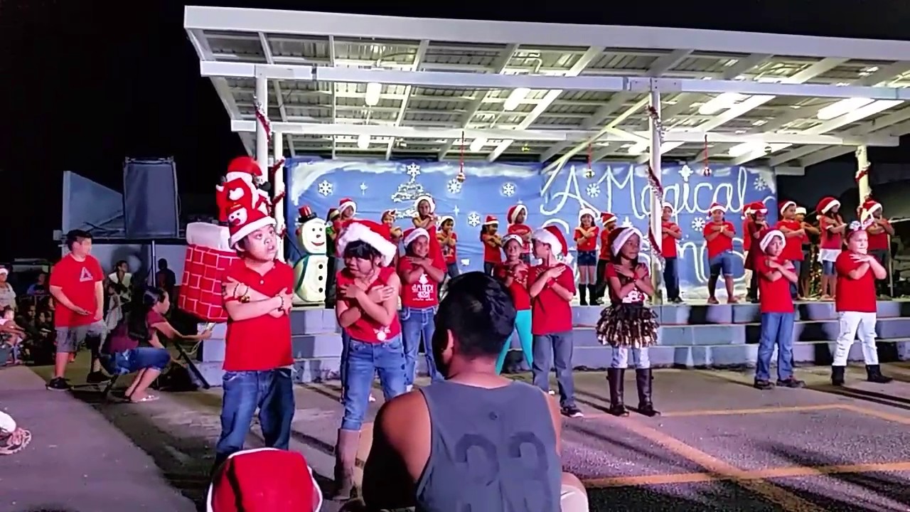 Price Elem School on Guam 2nd Grade Christmas Program 2016