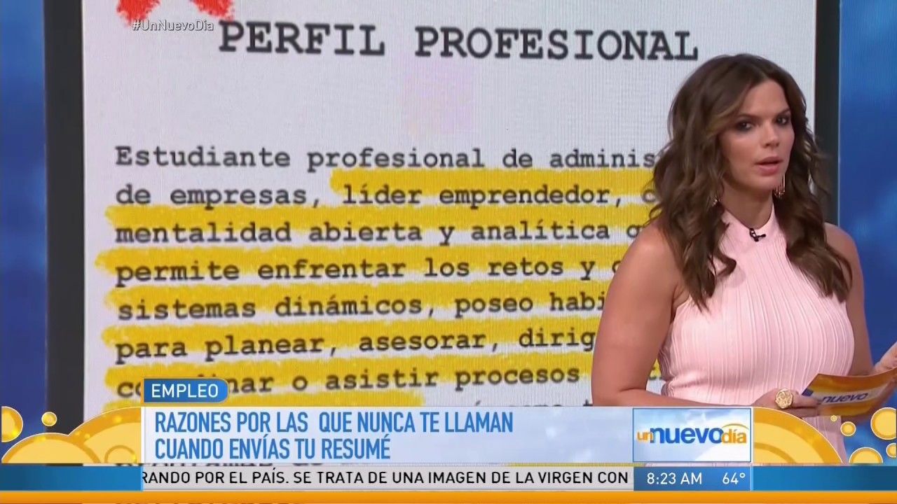 Marcela Gómez nos enseña como hacer correctamente la hoja de vida o resume para buscar empleo