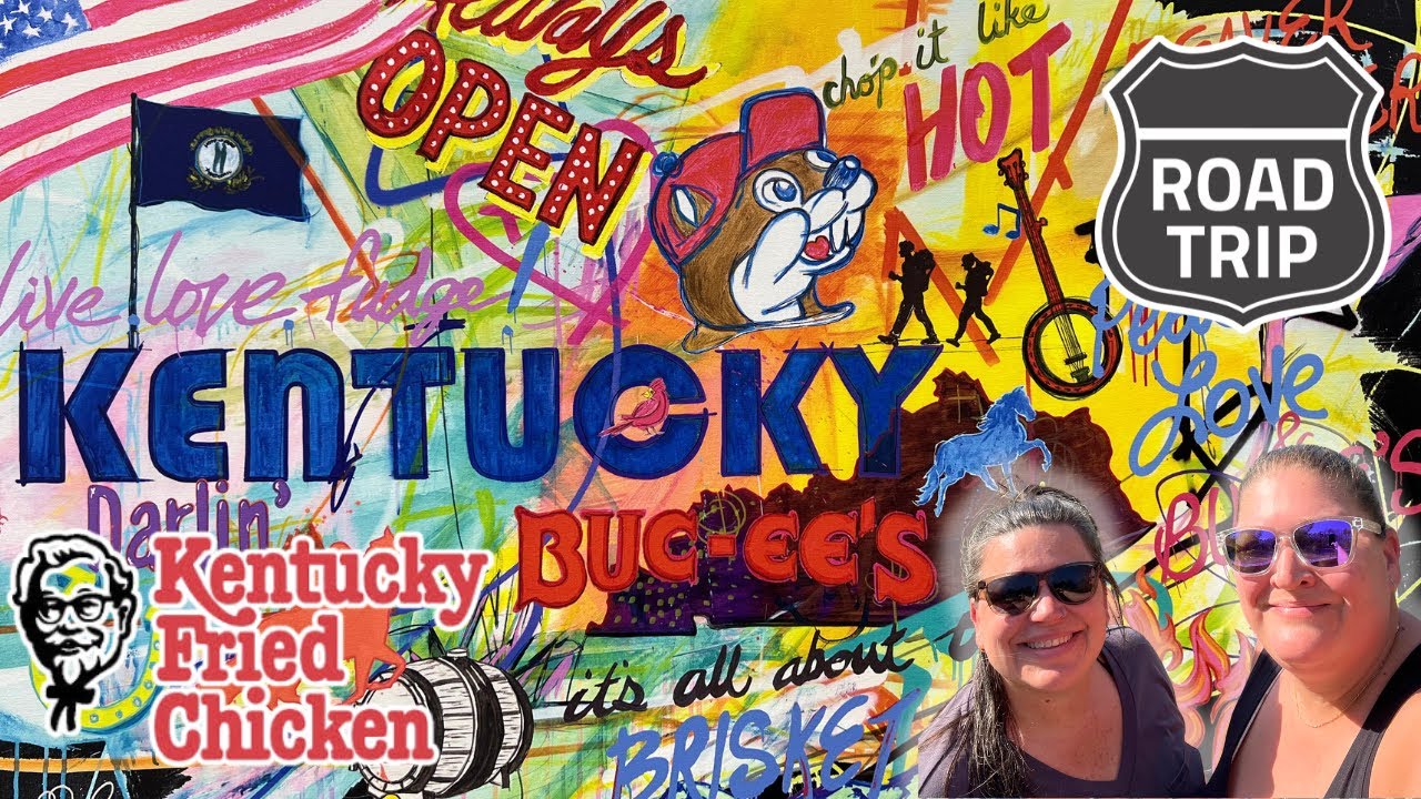 IS KFC BETTER IN KENTUCKY? RV ROAD TRIP VLOG IN KY  | NEW SMITHS GROVE BUC-EE'S & CAVE CITY CREAMERY