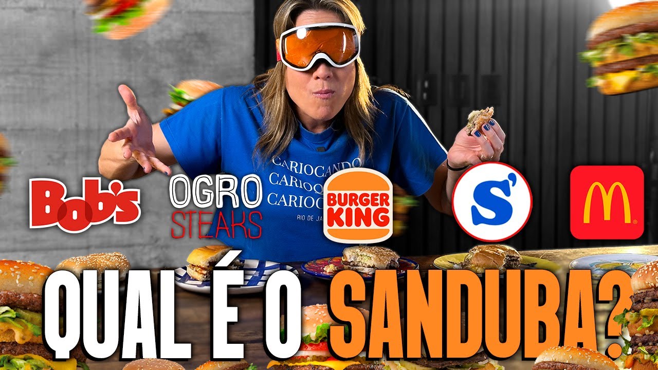 DESAFIO DO HAMBÚRGUER MISTERIOSO! 🍔